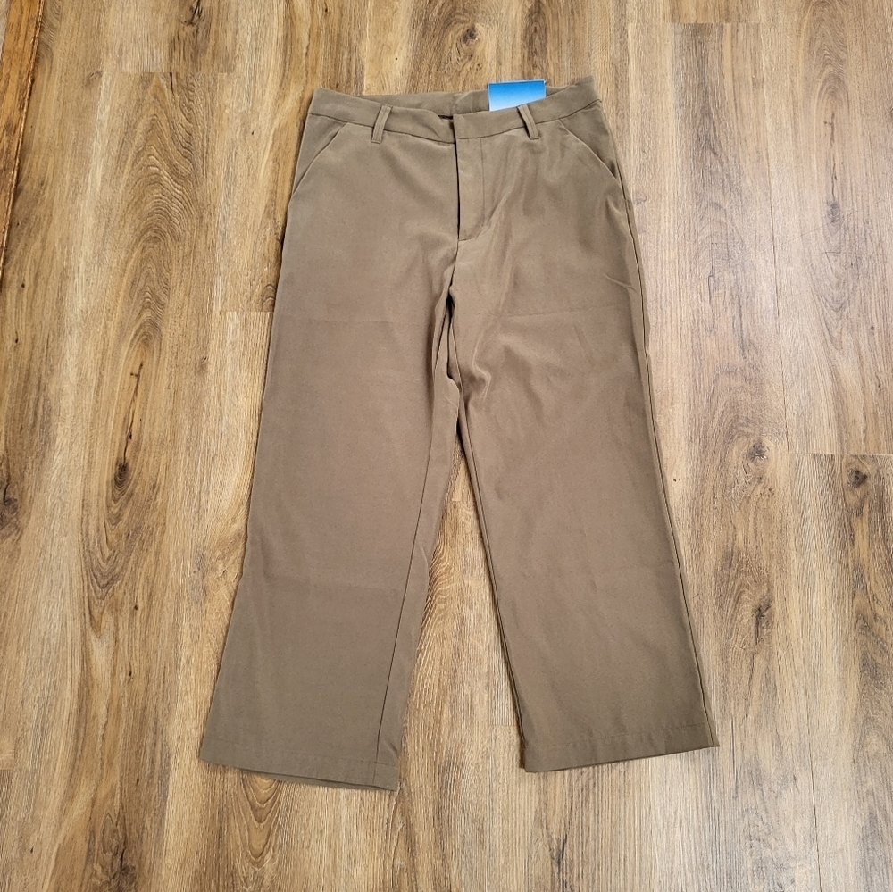PATAGONIA Pants Womens Size 8 Green Duway Croped Lightweight Straight Leg
